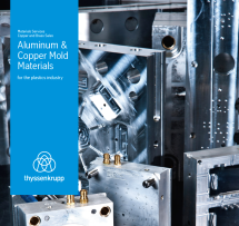 aluminum copper mold materials for plastics industry