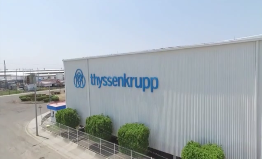 thyssenkrupp Materials de Mexico - Silao - aluminum and steel blanking line
