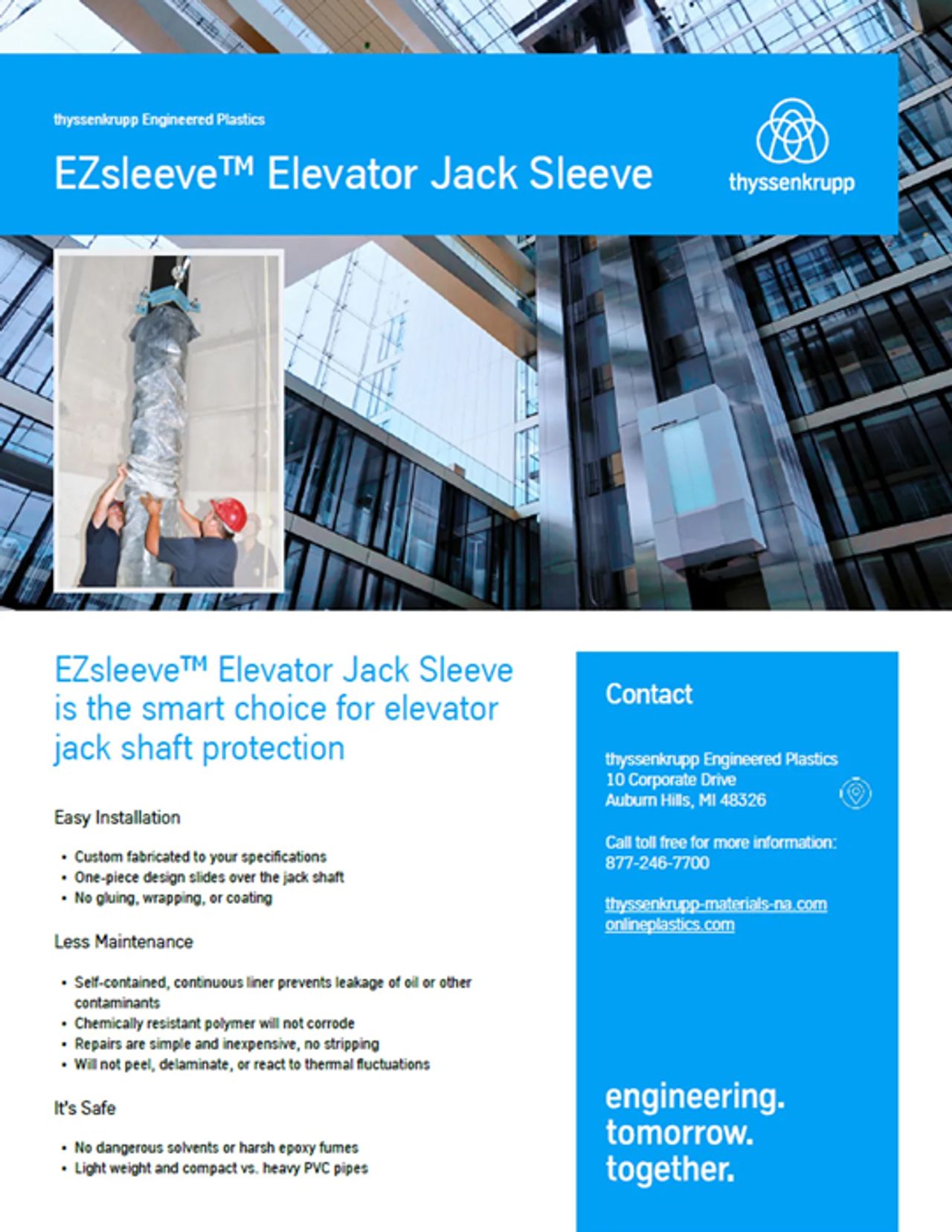 EZSleeve™ Elevator Jack Sleeve